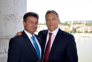 Tasó László és Orbán VIktor