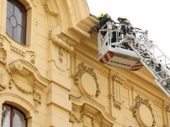 Tűzoltók Szegeden