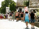 Tihany, nyár, nyralás, turista, turizmus, Balaton